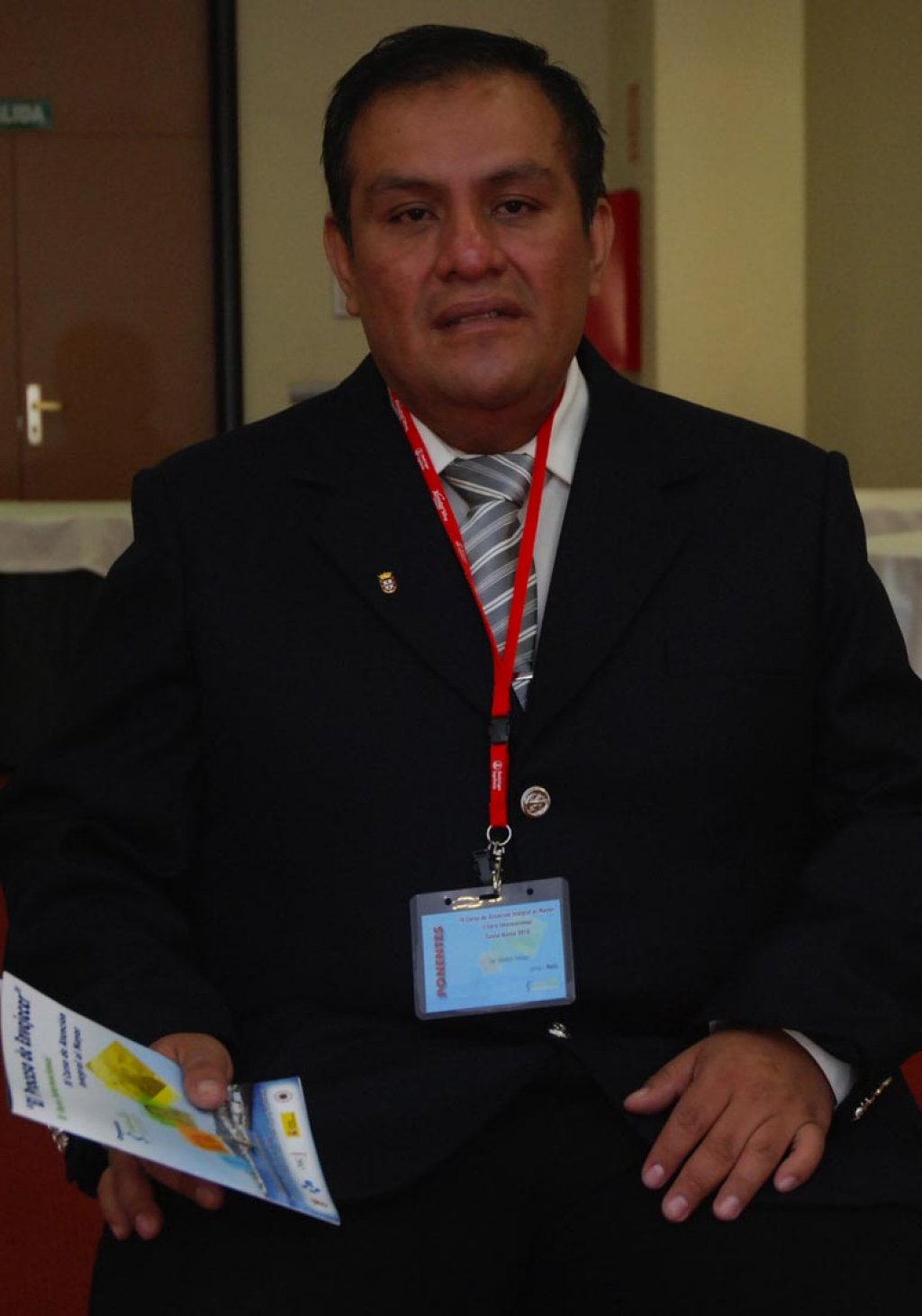 Walter Pérez impartió ayer su ponencia en el Hotel Tryp.Quino.