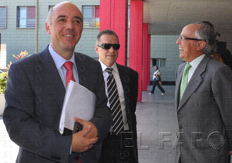 José Julián Díaz Melguizo, director general, junto a Pérez-Padilla.