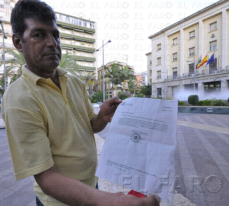 Un portavoz muestra la admisión a trámite de la solicitud de la protección.