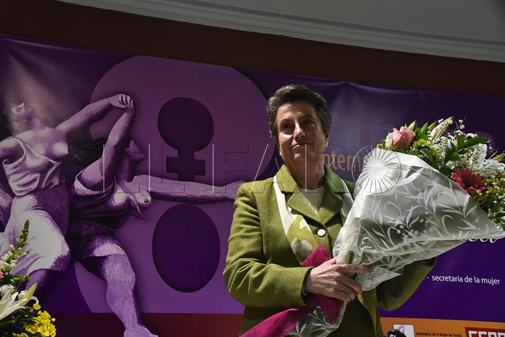 Mercedes Canca, ganadora del premio en 2018