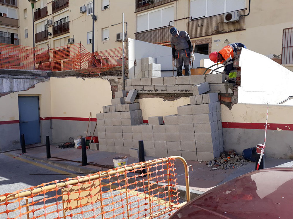 Trabajos en Miramar Alto