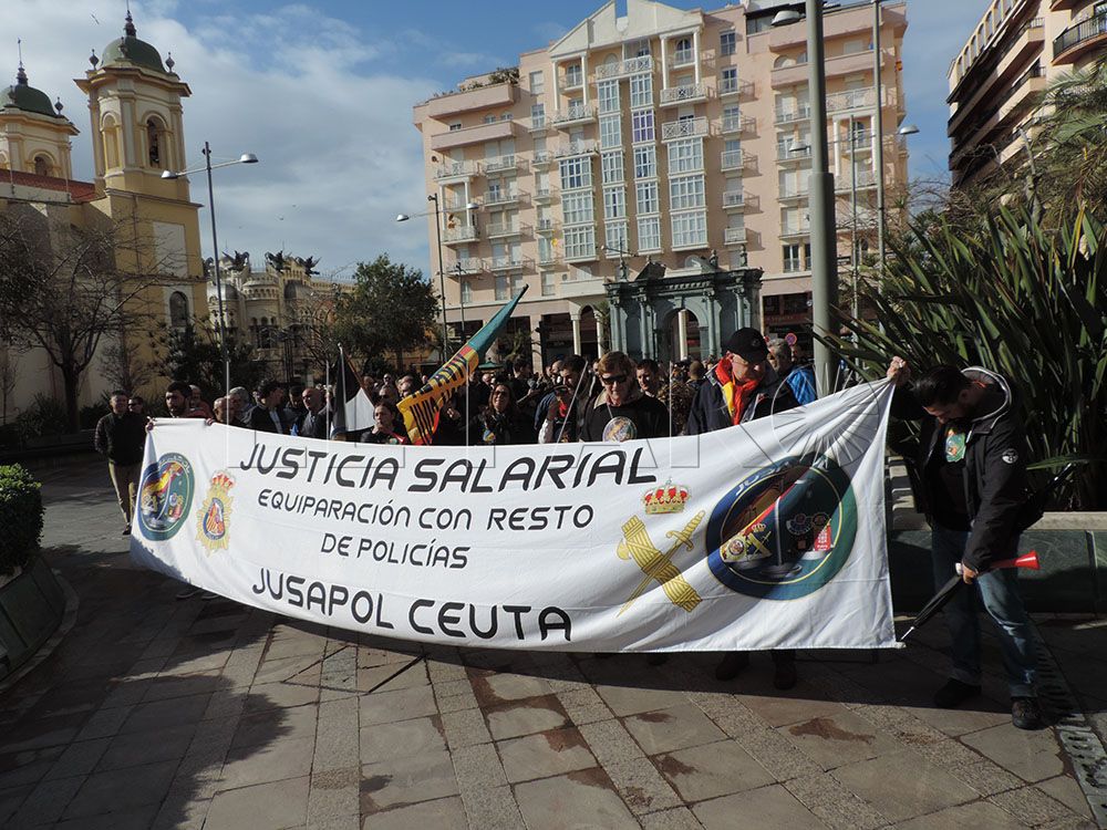 Concentración Jusapol en Ceuta