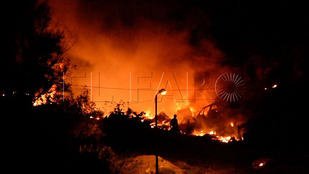 Incendio en Arcos Quebrados