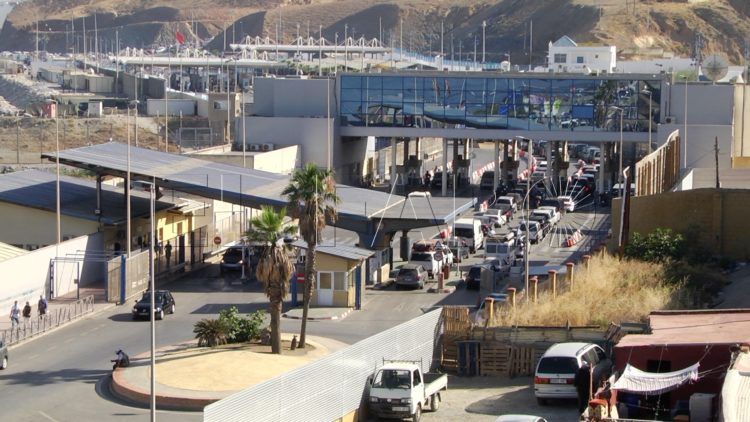 Frontera Ceuta Marruecos Tarajal OPE