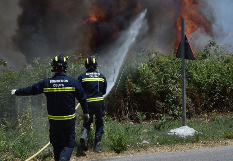 Incendio Garcia Aldave Ceuta 2
