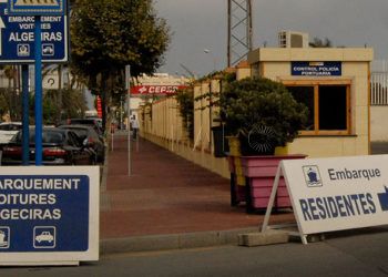 Carril residentes puerto ceuta