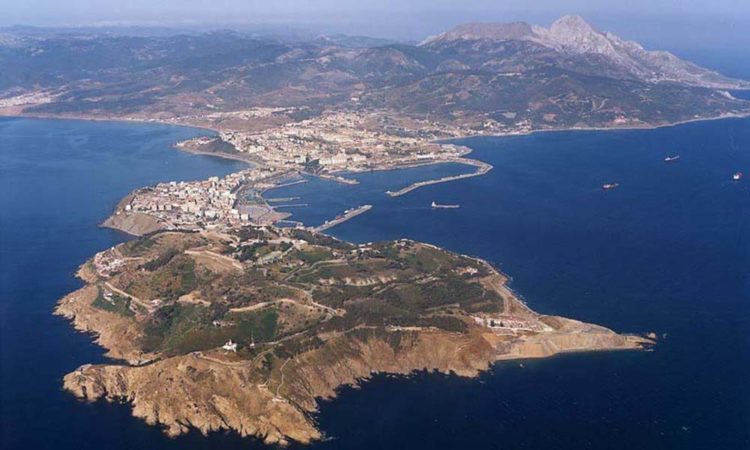 Ceuta desde el aire