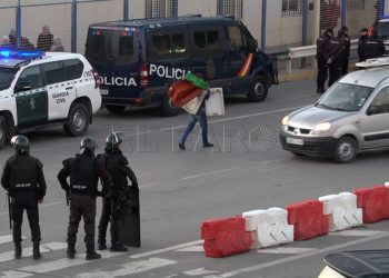 Policia Nacional frontera ceuta