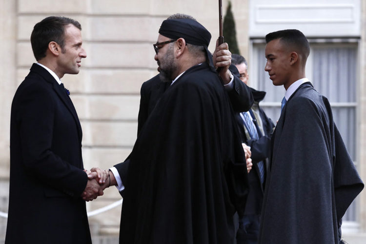 Rey-Mohamed-vi-heredero-hijo-macron