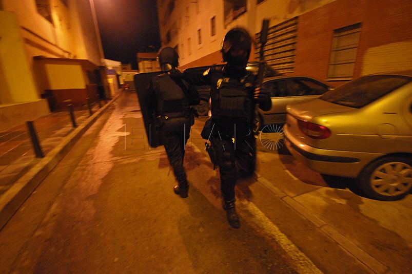 policia nacional principe noche