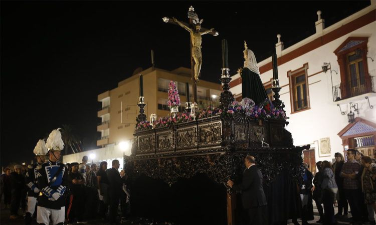 Ceuta. 13 abril 2017. Jesus Moron. Salida procesional de la Hermandad de La Vera Cruz.
