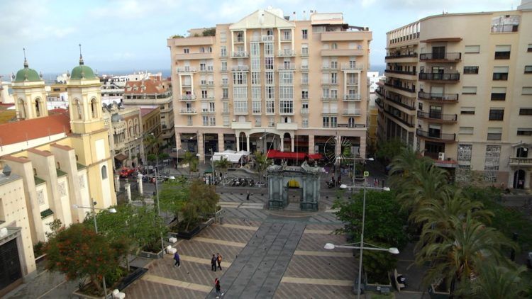 plaza de los reyes vista aerea