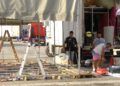 Recogida de instalaciones de la Feria de Ceuta 2019