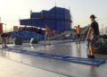 Recogida de instalaciones de la Feria de Ceuta 2019