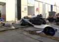 Recogida de instalaciones de la Feria de Ceuta 2019
