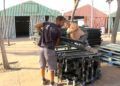 Recogida de instalaciones de la Feria de Ceuta 2019
