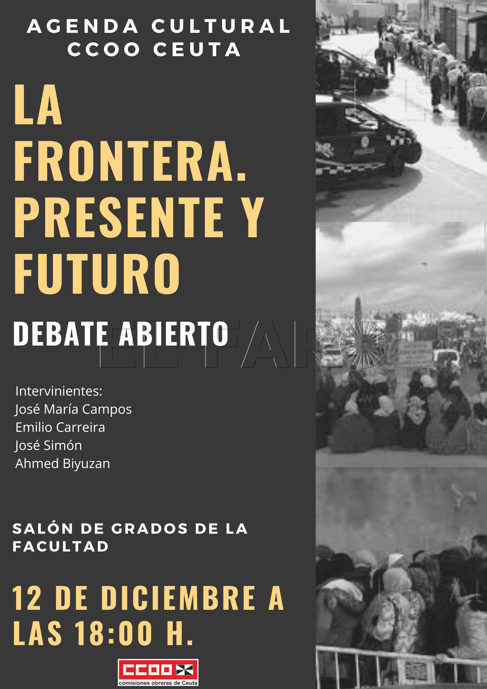 Cartel Acto Frontera-12 DIC