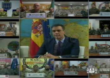 videoconferencia-militares-sanchez