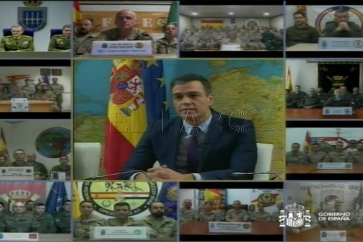 videoconferencia-militares-sanchez