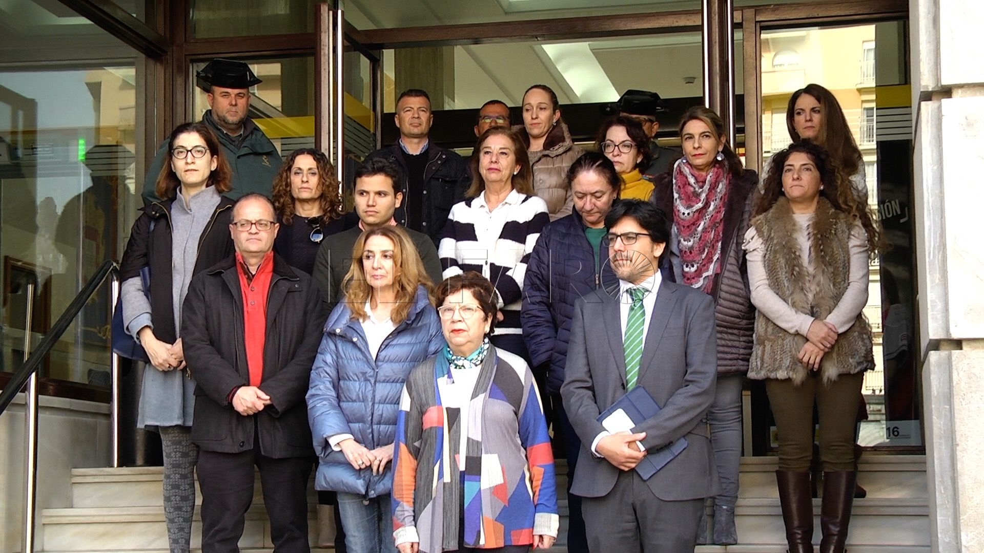 minuto-silencio-delegacion