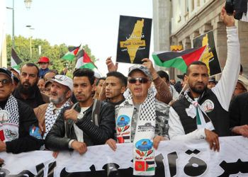 manifestacion-rabat-trump