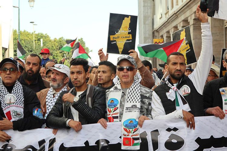 manifestacion-rabat-trump