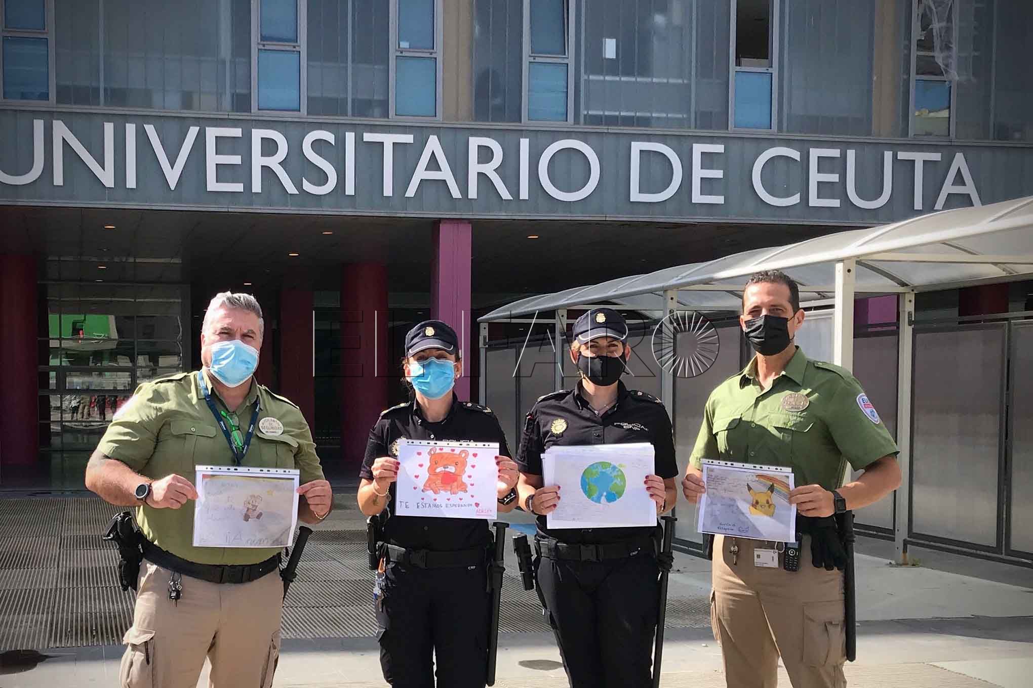 policia-nacional-entrega-dibujos-cartas