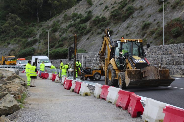carretera obras