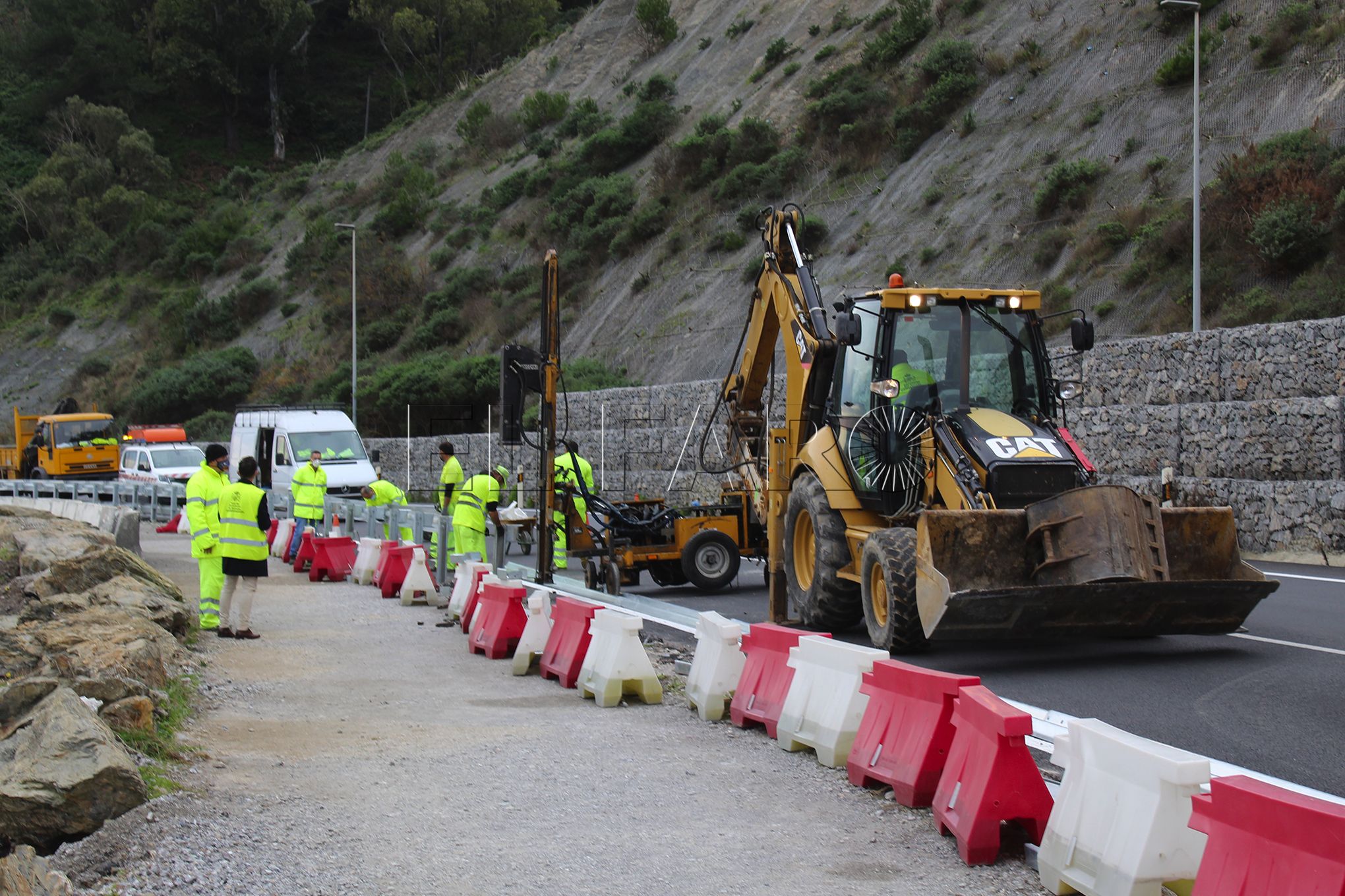 carretera obras
