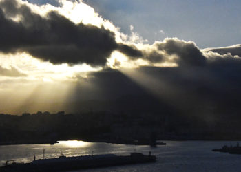 atardecer
