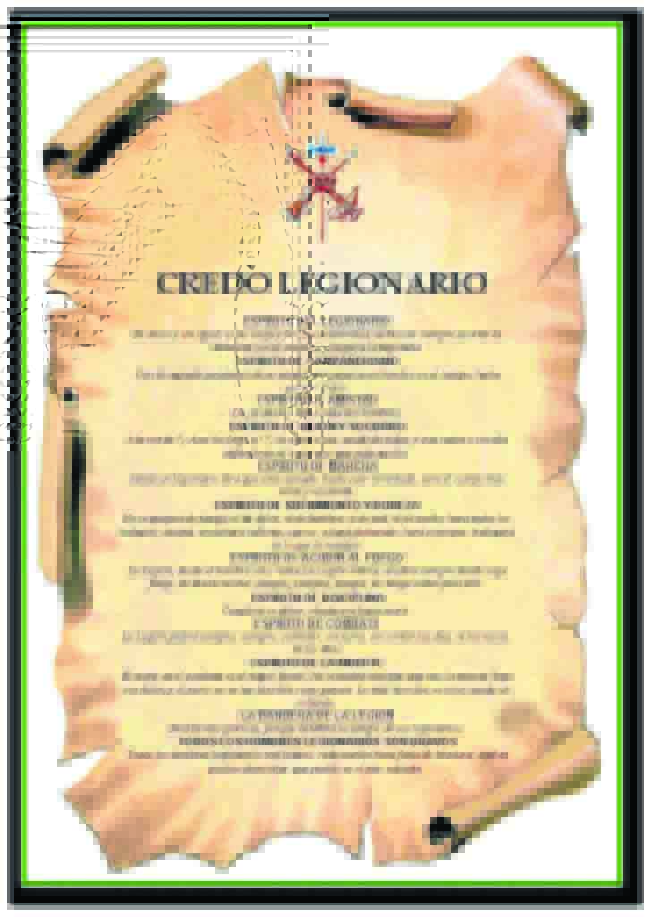 credo legionario