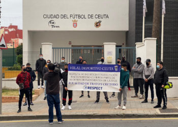 hilal-deportivo-ceuta-protesta-federacion-futbol