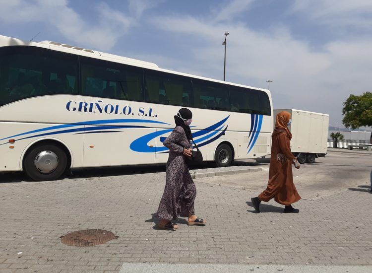 Temporeras de la fresa regresan a Marruecos