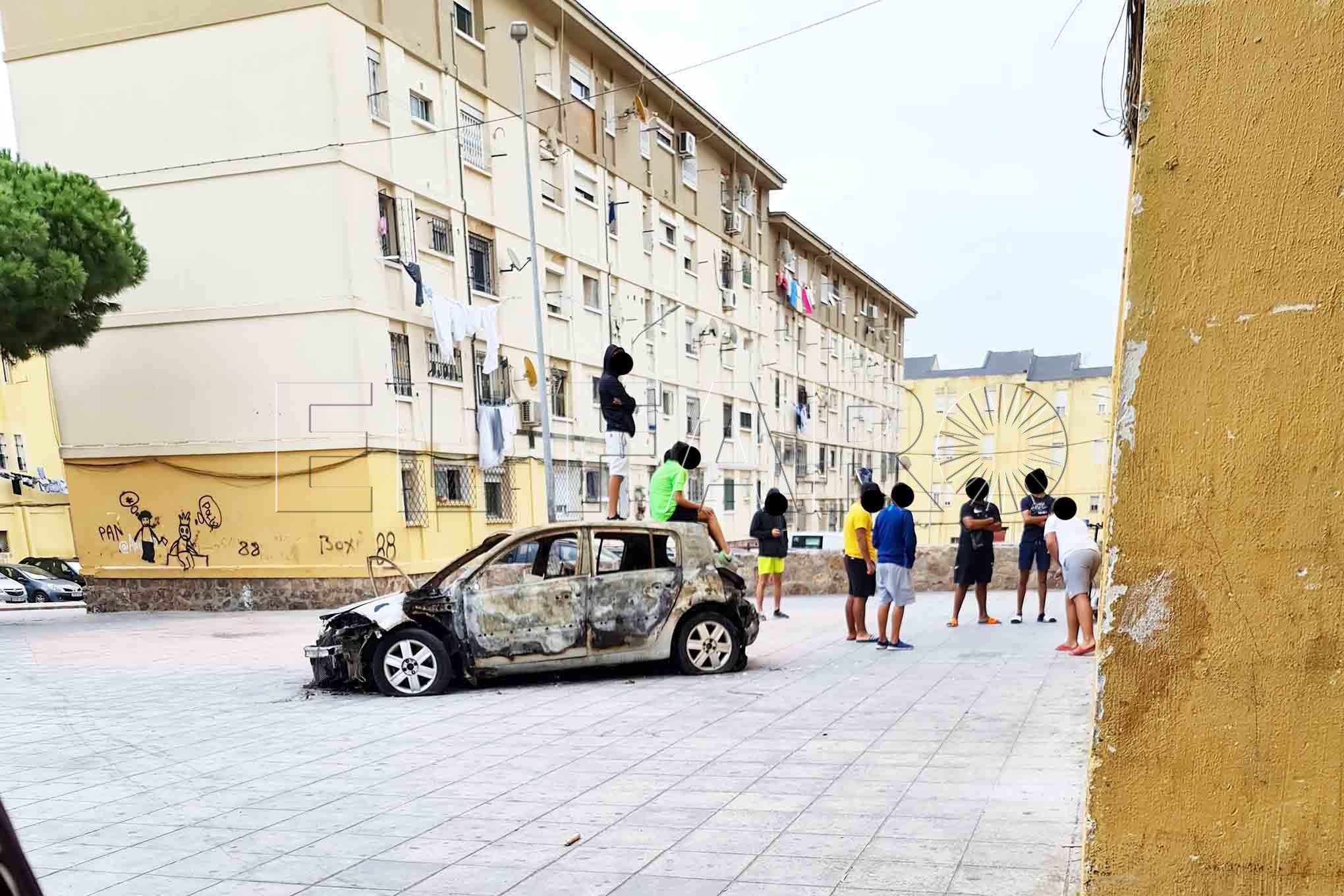 coche-calcinado-juan-carlos-i