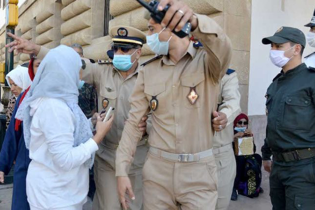 protesta-marruecos-vacunacion-obligatoria
