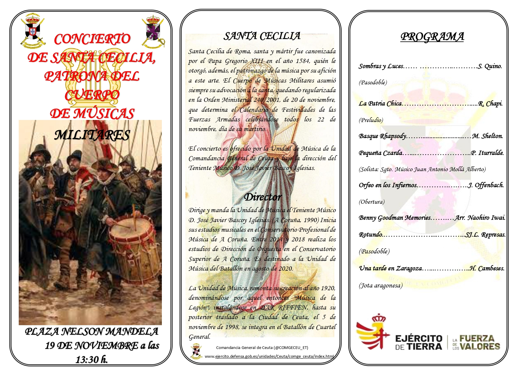 TRÍPTICO CONCIERTO