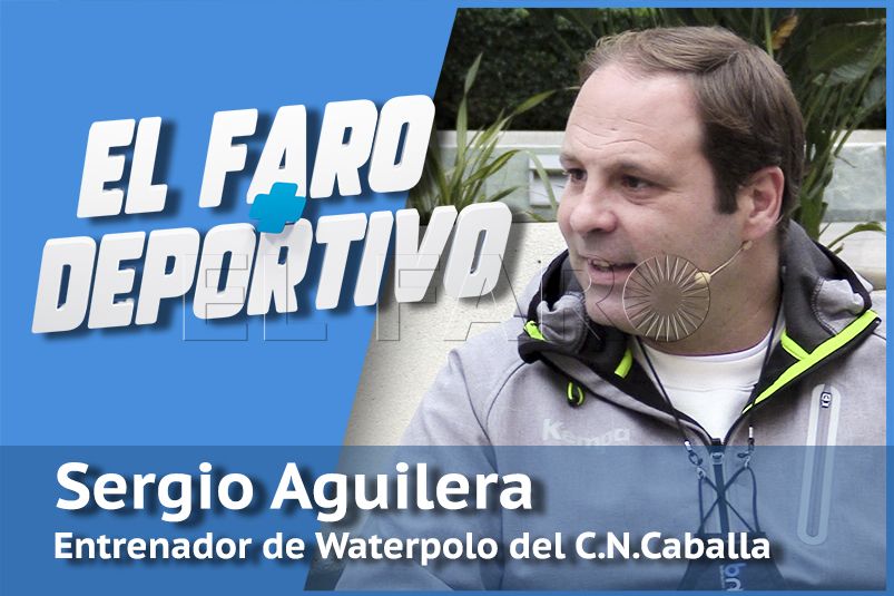 El Faro+Deportivo  Sergio Aguilera, entrenador de Waterpolo del C.N.Caballa_WEB