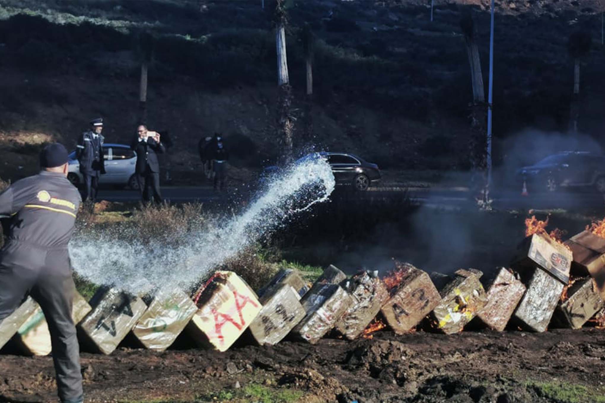 autoridades-tanger-destruyen-drogas-incautadas