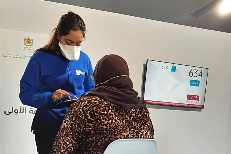 La vacunación con las primeras dos dosis contra Covid se estanca en Marruecos