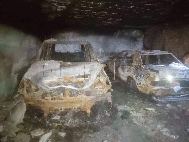 coches-quemados-garaje-linares-001