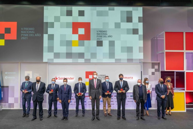 Foto premiados - Banco Santander - Rey Felipe