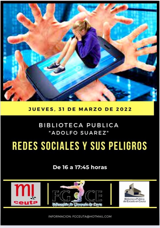cartel-charla-biblioteca-peligros-redes-sociales-001
