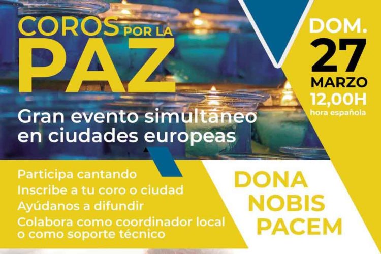 coros por la paz
