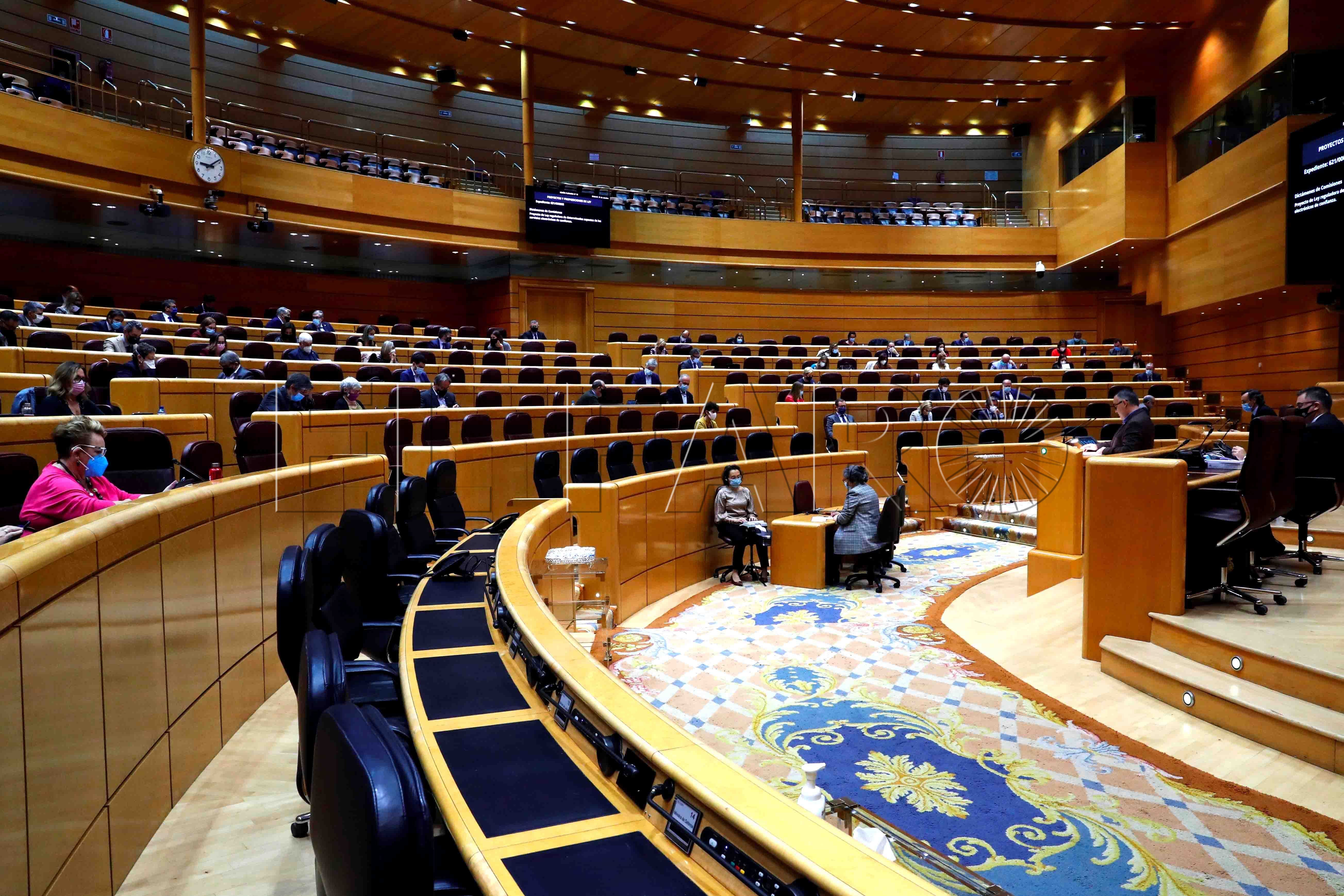 Pleno en el Senado