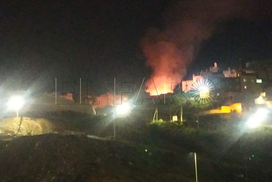 incendio - madrugada