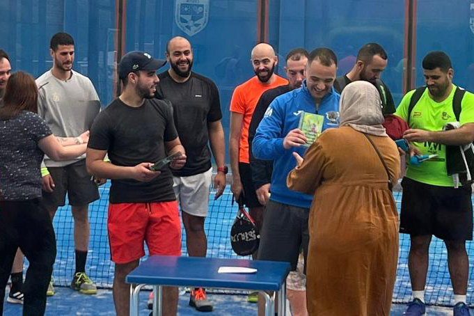 padel donativo mujeres anónimas