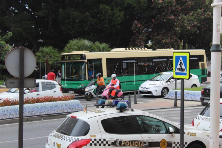 trafico autobus