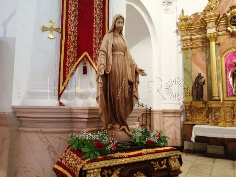 talla virgen artesanos
