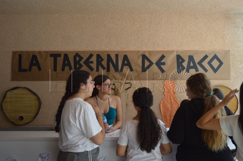 Fiesta mitológica en el IES Camoens