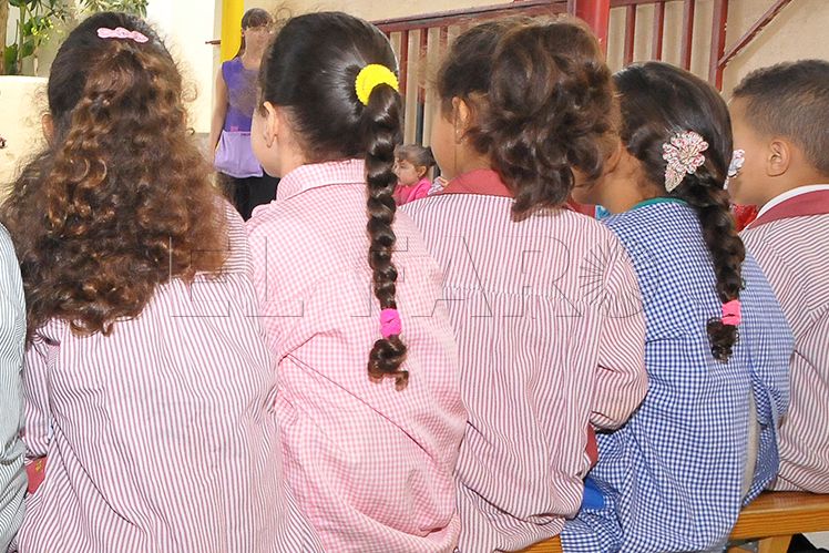 alumnos colegio